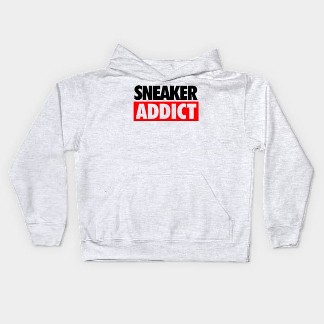 Sneaker Addict Bred 2 Kids Hoodie by Tee4daily